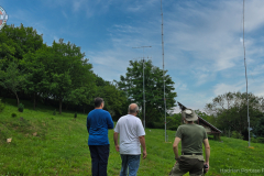 Radio antenna farm
